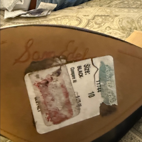 Black Leather Knee-High Boots - Picture 10 of 11